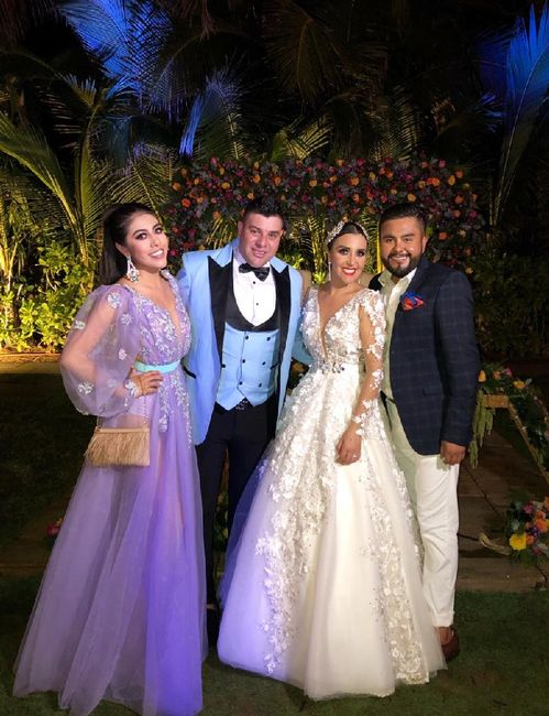 Ame ser novia y estar vestida de blanco todo el fin de semana 😍 13