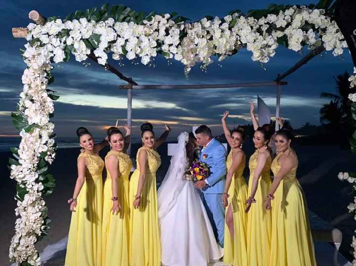 Ame ser novia y estar vestida de blanco todo el fin de semana 😍 - 6