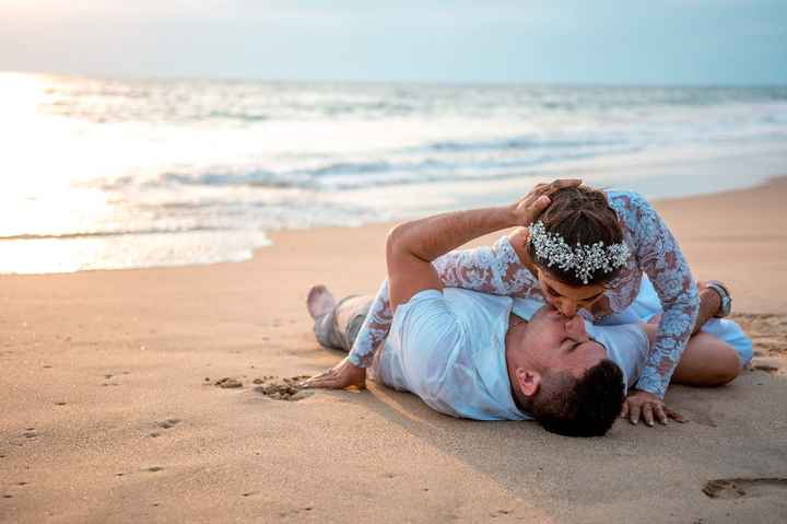 Lo mejor de mi Trash The Dress 💕👰🤵 - 13