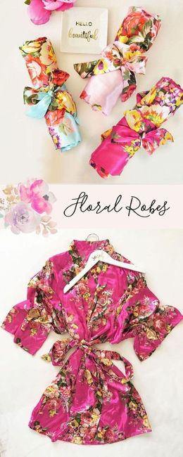 15 Ideas de Batas y no batas para las Damas de Honor 3