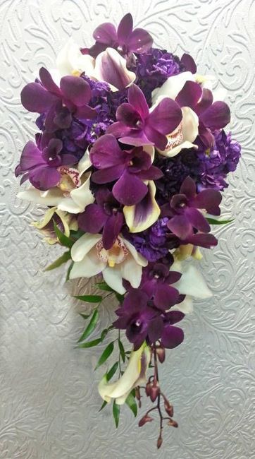 Orquídeas, un clásico para ramos de novia🌺 10