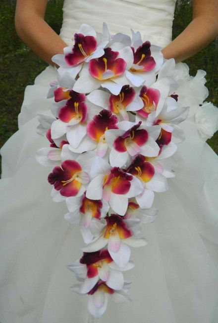 Orquídeas, un clásico para ramos de novia🌺 11