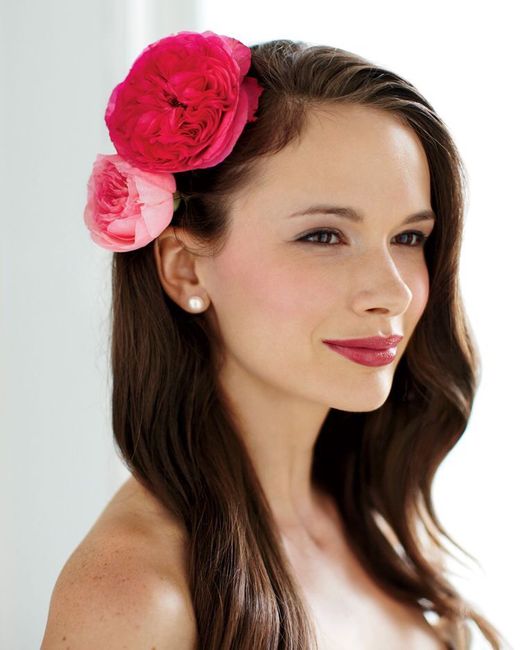 Peinados para una boda tropical🌺 4