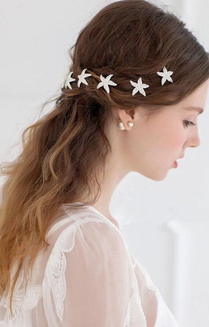 Peinados para una boda tropical🌺 8