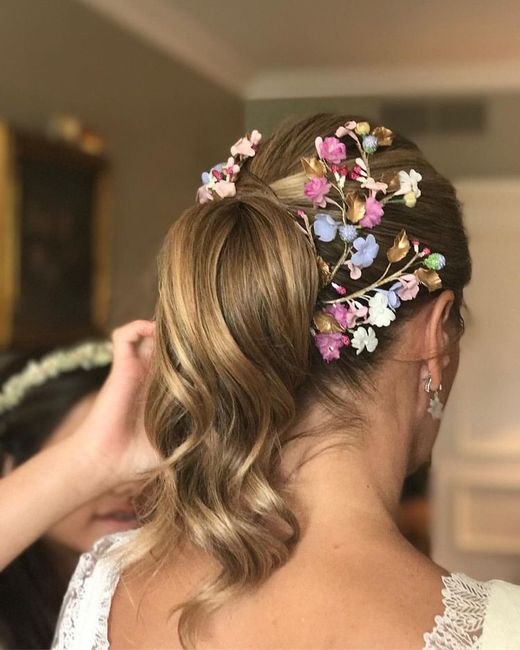 Novias con coleta 👱🏻‍♀️ 13