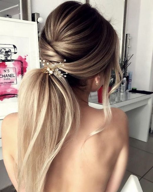 Novias con coleta 👱🏻‍♀️ 18