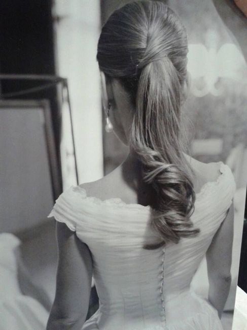 Novias con coleta 👱🏻‍♀️ 20