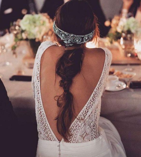 Novias con coleta 👱🏻‍♀️ 22