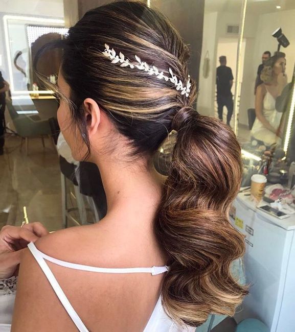 Novias con coleta 👱🏻‍♀️ 23