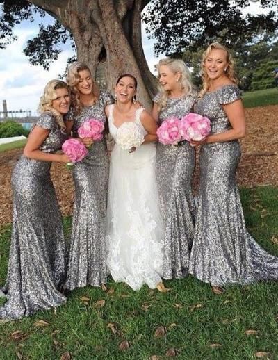 Vestidos de Damas de honor con brillos!! 7