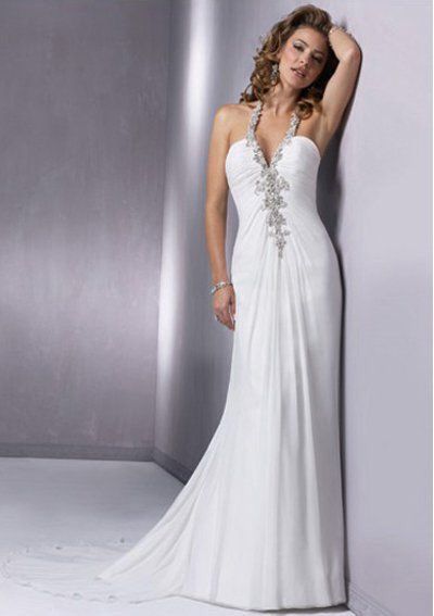 Vestidos de novia con detalles en el cuello👰🏻 11