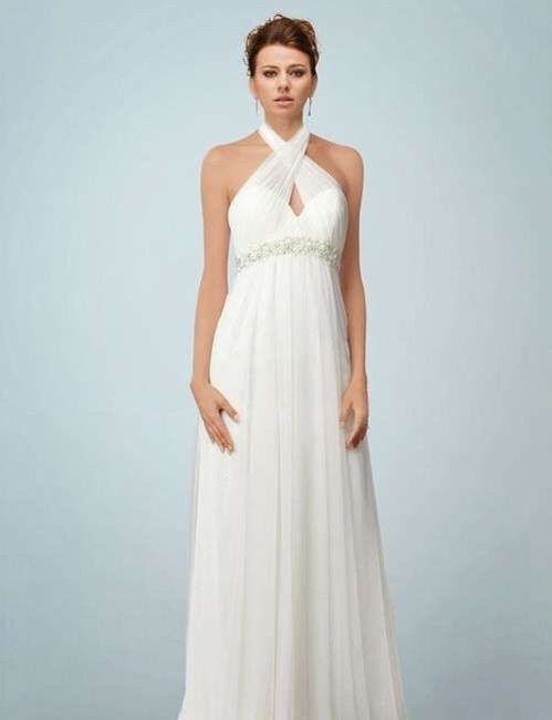 Vestidos de novia con detalles en el cuello👰🏻 19