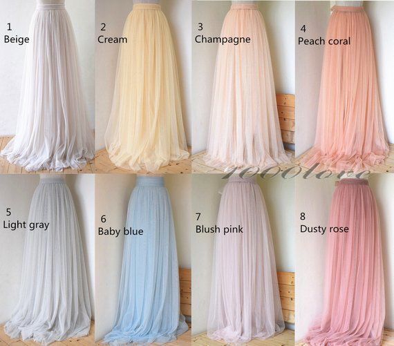 Damas con faldas de tul 2