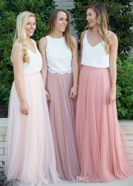 Damas con faldas de tul 4