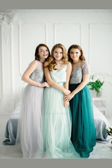 Damas con faldas de tul 6