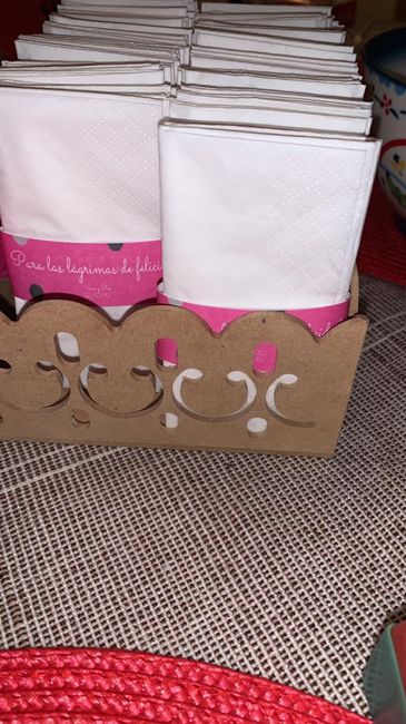 Pañuelos para los invitados 2