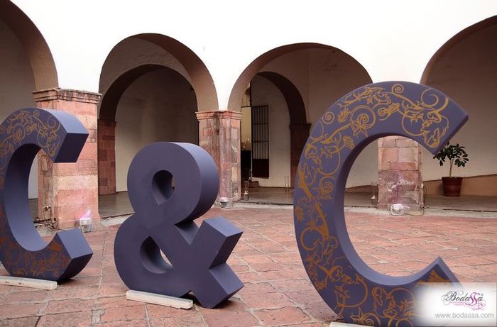 Ideas de Letras gigantes 8