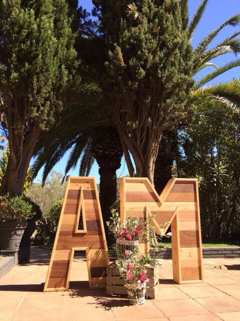 Ideas de Letras gigantes 13