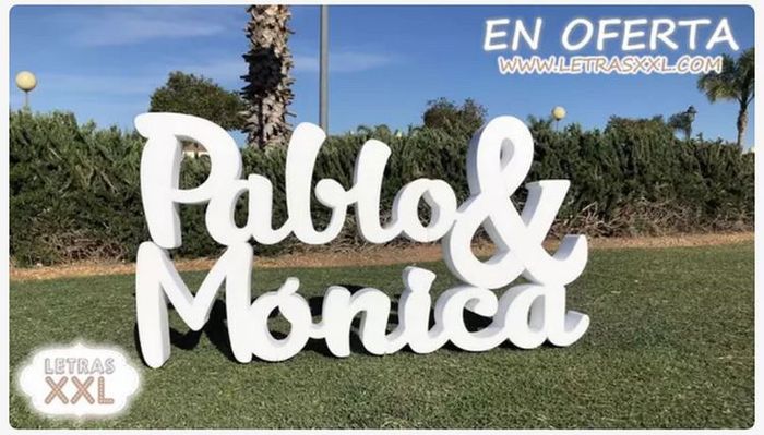 Ideas de Letras gigantes 14