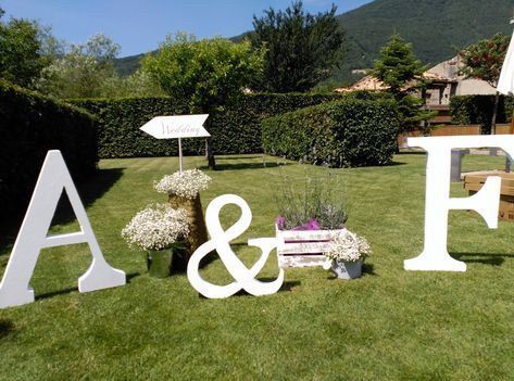 Ideas de Letras gigantes 16