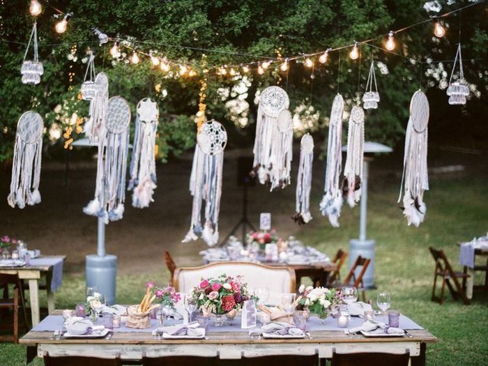 Atrapasueños como decoración de boda 2