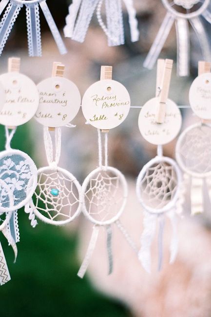 Atrapasueños como decoración de boda 6