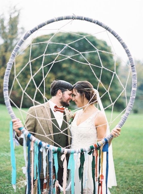 Atrapasueños como decoración de boda 8