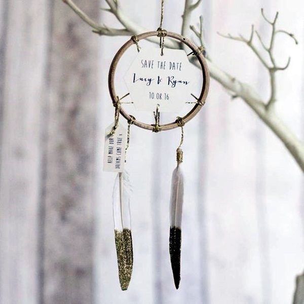 Atrapasueños como decoración de boda 12