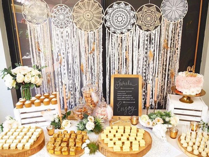 Atrapasueños como decoración de boda 14