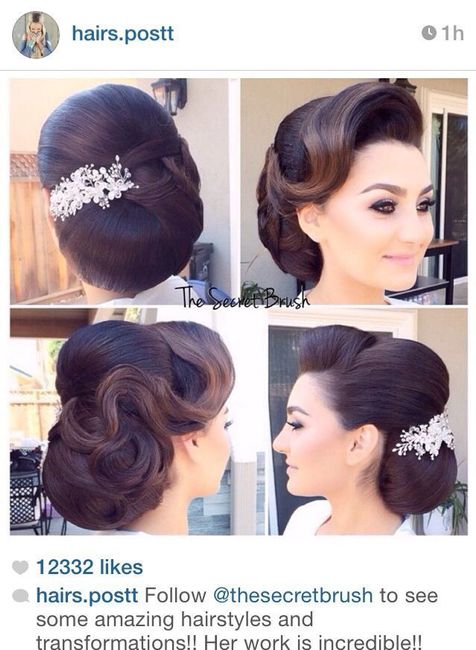 Peinados Vintage 😍 2