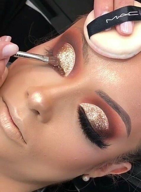Maquillaje con brillantina ✨ 2