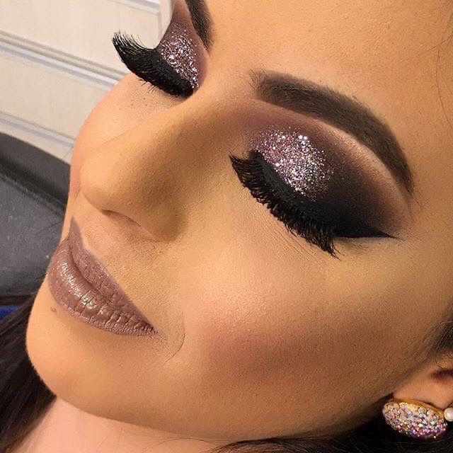 Maquillaje con brillantina ✨ 9