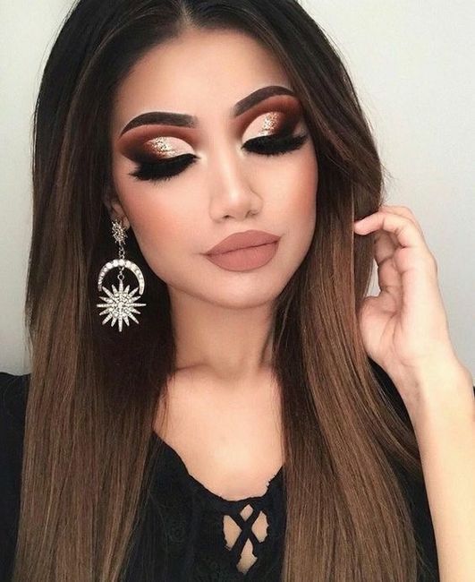 Maquillaje con brillantina ✨ 19