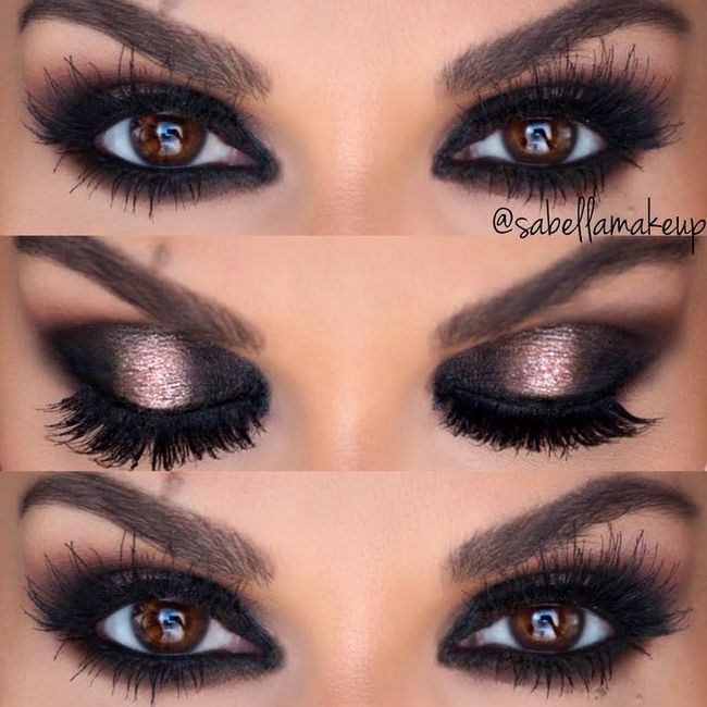 Maquillaje con brillantina ✨ 24