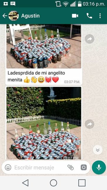 así quedó todo un día después