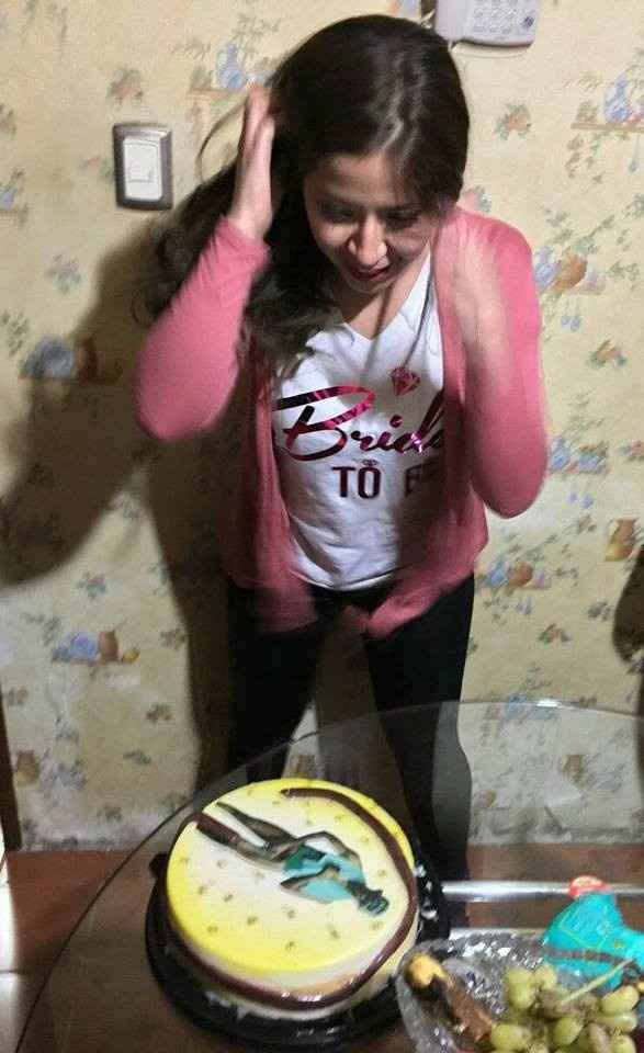 la gelatina con la que me sorprendieron las damas jajaj