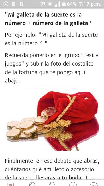 Mi galleta de la suerte es la número 7 1