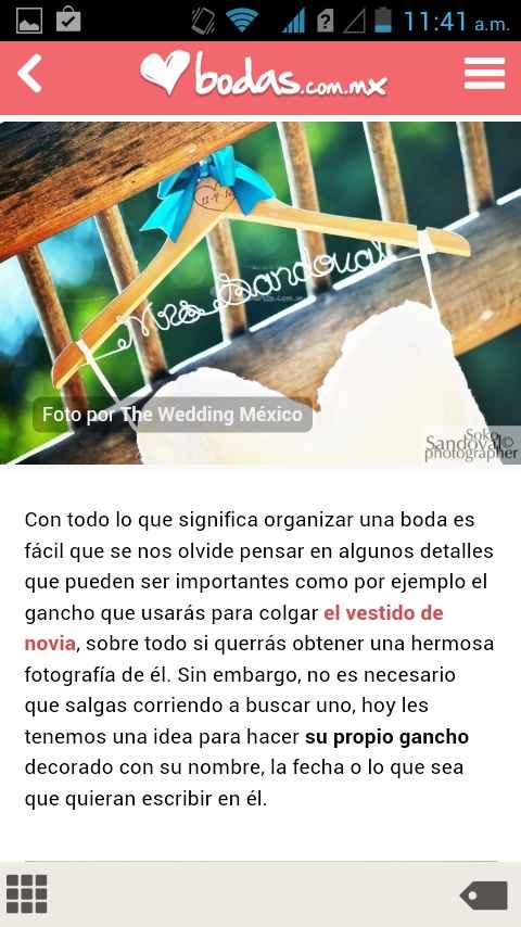 Cómo hacer su propio gancho para colgar el vestido :) - 1