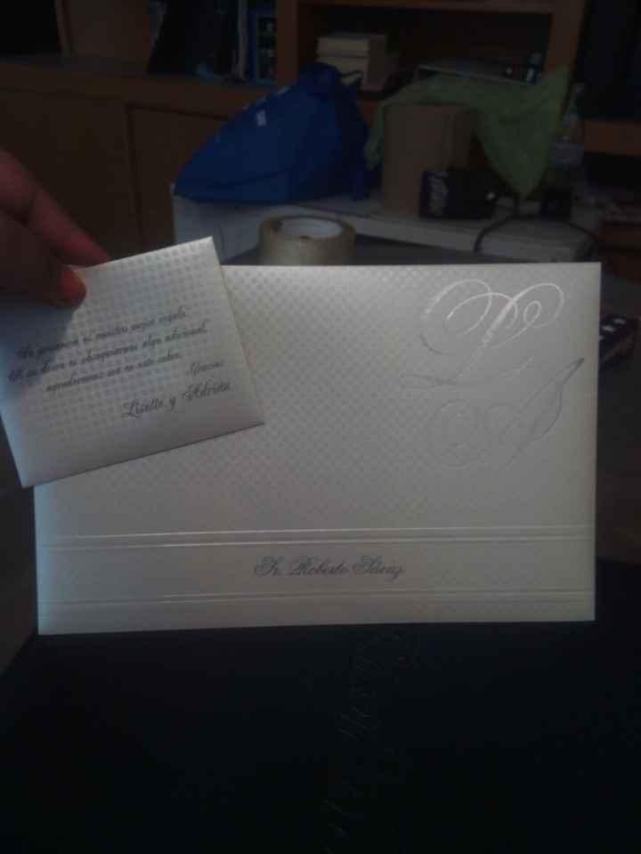Mis invitaciones  - 1