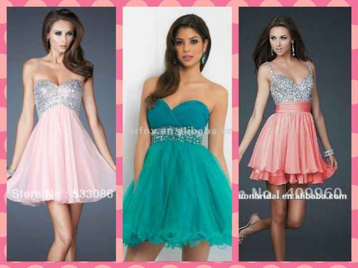 Mis opciones para las damas de honor!! - 1