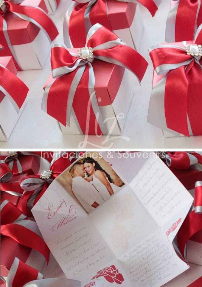 Bodas en rojo