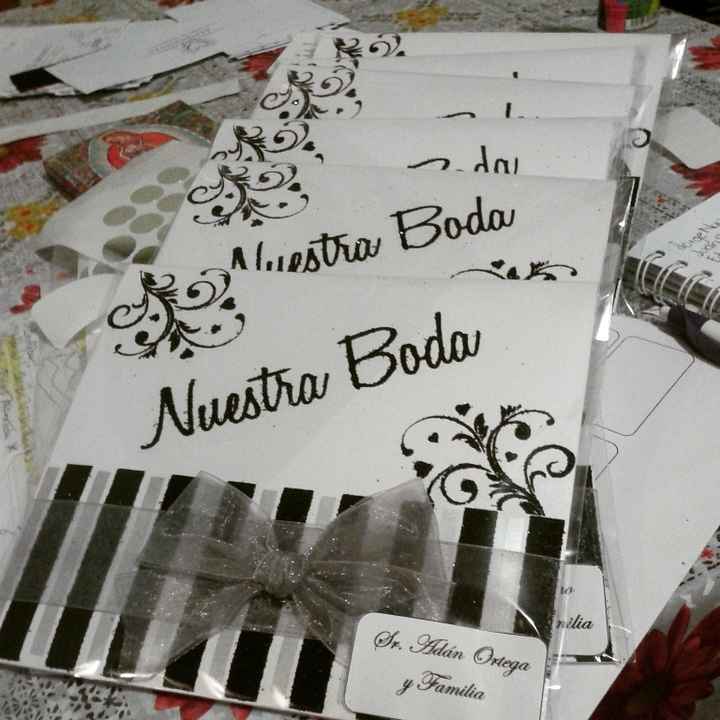 Mis  invitaciones ♡ #97days - 1