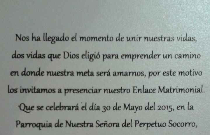 Mis  invitaciones ♡ #97days - 4