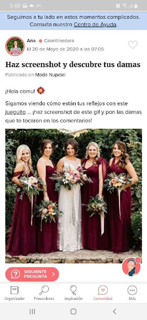 Haz screenshot y descubre tus damas - 1