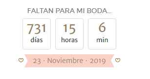 cuenta para el gran día B