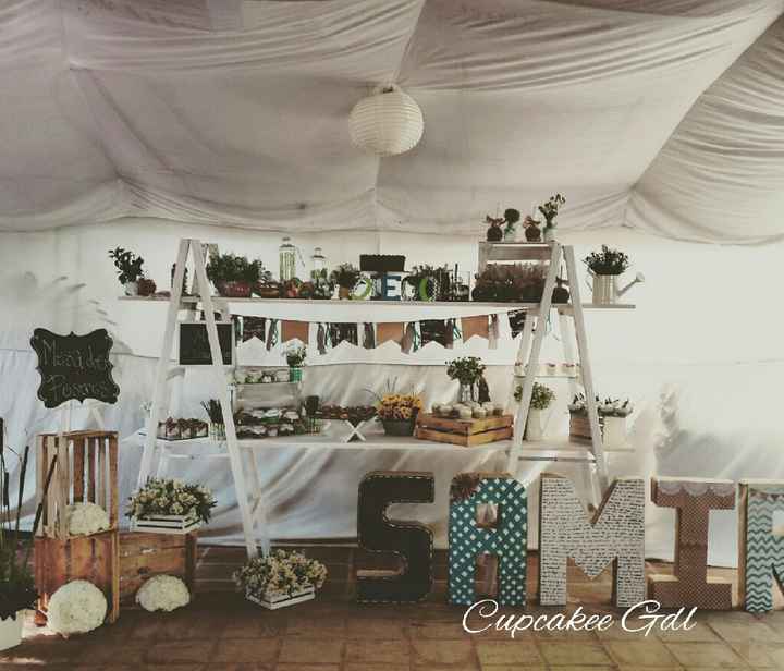 Costo de mesa de postres - 2