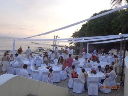 MOmntaje boda de playa