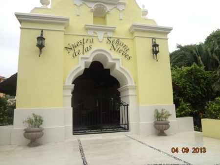 Capilla dentro del hotel