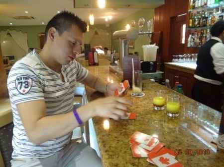 DIsfrutando al mil