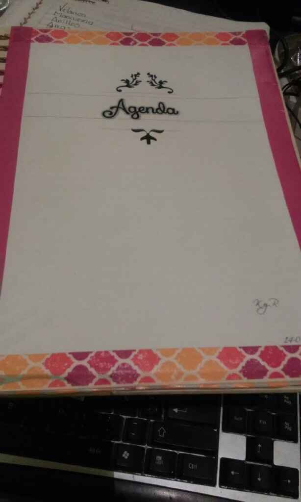 Mi agenda diy...ya casi lista - 1